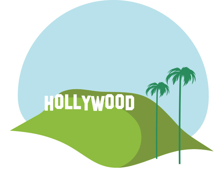 Hollywood sign